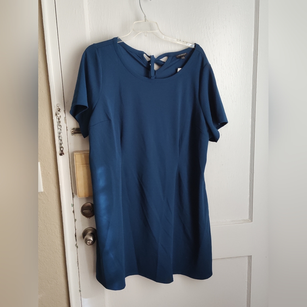 Blue dress